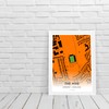 GroundDesigns BARNET FC Football Gift THE HIVE Stadium Art Map