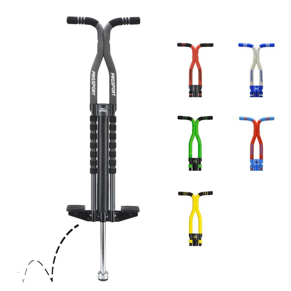 New Bounce Pogo Stick for Kids - Pogo Sticks for Ages 9 and Up, 80 to 160 Lbs - Pro Sport Edition, Quality, Easy Grip, PogoStick for Hours of Wholesome Fun