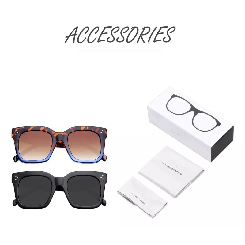 Yostyle Paquete De 2 Gafas De Sol Retro Protección Uv