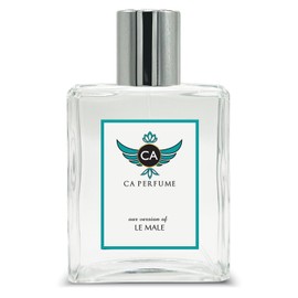 CA Perfume Impression of Le Male for Men Amber Fougere Scent Long Lasting Cologne for Men Signature Scent for Day and Night Wear 3.4 Fl Oz 100ml