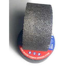 SIGNI 4 inch Silicon carbide Grinding Stone with 5/8 arbor for grinding masonry (24 Grit)