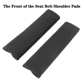 Aturmon 2 PCS Auto Seat Belt Cover, Car Seatbelt Shoulder Neck Protection Pad, Soft, Comfortable Driving Compatible with Cars, Truck, Airplane Backpack