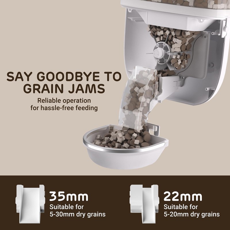 iPettie Smart WiFi Hanging Cage Feeder for Rabbits, Cats, Dogs