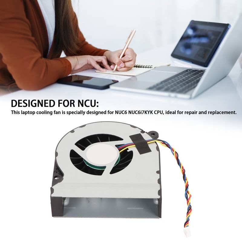 CPU Cooling Fan 4pin Power Connector Light Small Easy Connection
