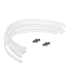namroh.HC® 5x Milk Hose with 2x Connection Nipple Connectors Suitable for Many Jura Nivona Melitta Miele Coffee Machines