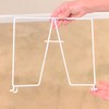 Evelots Tall Wire Shelf Dividers -8 Pack- Closet Storage &