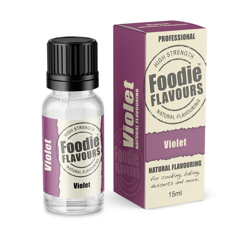 Violet Natural Food Flavouring 15ml - Foodie Flavours