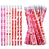 emzrivo 120 PCS Valentines Pencils Valentine's Day Pencils Bulk Holiday