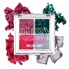 Ruby Kisses Glitter Gem Palette, 4 Shades Highly Pigmented Chunk