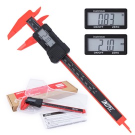 UNIPEC Digital Caliper 6 inch Digital Micrometer Caliper,ABS Body for Accurate Measurements with LCD Screen, Auto-Off Feature, Inch and Millimeter Conversion