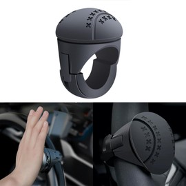 Car Steering Wheel Booster Steering Wheel Spinner Knob 360 Degree Rotation Steering Wheel Knob Ball Labor-saving One Hand Steering Booster Car Accessories