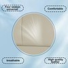 SecosAutoparts Driver Side Bottom Replacement Leather Seat Cover Tan Compatible