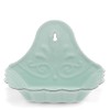 Wall-mounted Enamel Soap Dish - Green