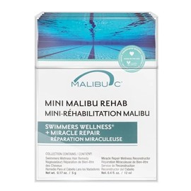 Malibu C Rehab Mini Swimmers Wellness and Miracle Repair Set (Pack of 12)