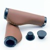 LEXOR Handle Grip, Leatherette Ergo Grip, Brown, Brown