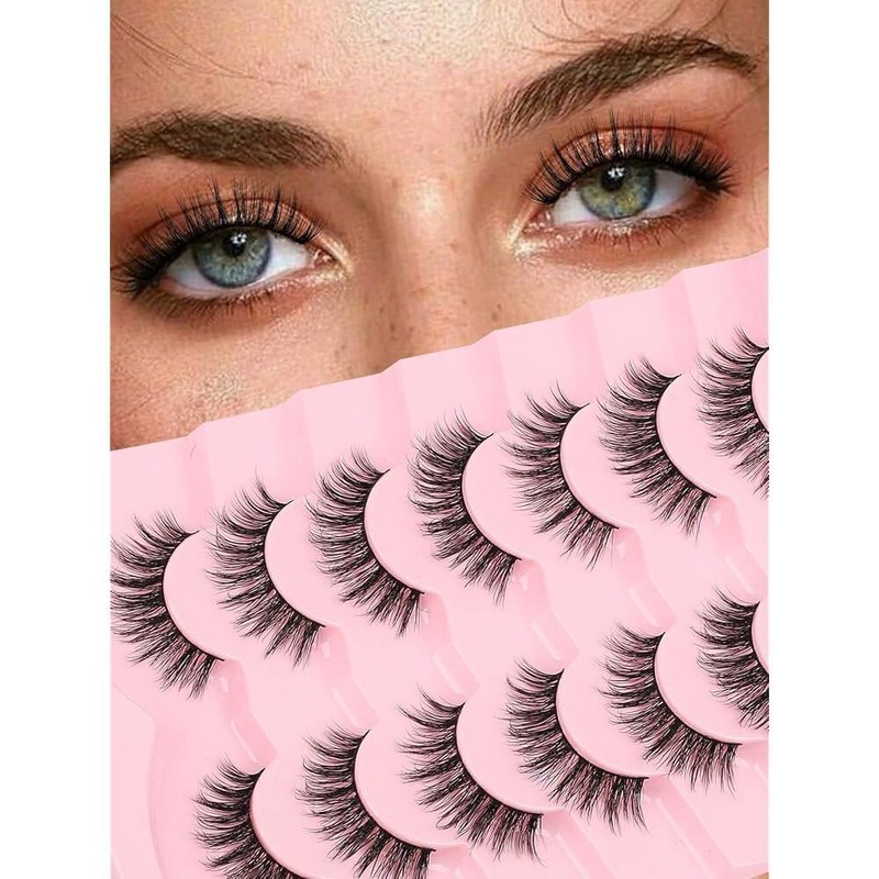 WISPY 인조 속눈썹 위스피 내추럴 룩 15MM 0.1MM 얇은 밴드