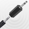 2 Pack 3.5mm Mono to Stereo Adapter - 1/8" Mono