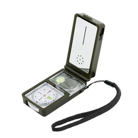 OFKPO 10 in 1 Multifunctional Compass, Pocket Compass, Survival Kit for Camping, Hiking and Other Outdoor Activities
