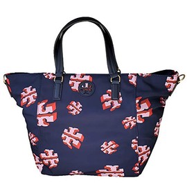 Tory Burch Nylon Tote Bag Flying Logo Small Tilda Tote