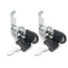 Drawer Cabinet Cam Lock, 16mm(5/8") Cylinder Length, Fits on 3/8inch
