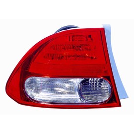 ACK For Honda Civic Sedan/Hybrid 09-11 Tail Light ON BODY Driver Side | DOT Certified 33551-SNA-A51 | HO2818138
