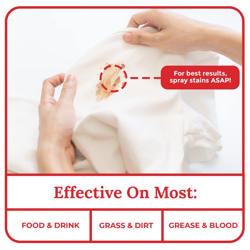 Emergency Stain Rescue Stain Remover Spray - Fast-Acting Spray for