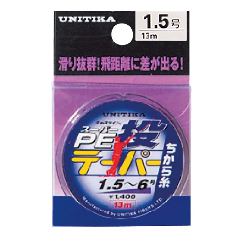 yunitika (unitika) kyasurain PE Throw Tapered Chance to Thread