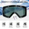 ZIONOR X11 Ski Snowboard Snow Goggles Replacement Lenses (LENS ONLY