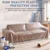 Dexpally 10 Pack Plastic Sofa Covers 360x240cm Extra-Large Couch Cover,