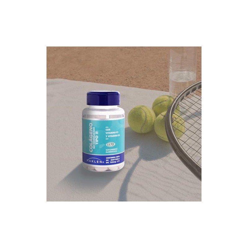Colageno Tipo Maklen Lonza Adicionado Vitaminas Articulaciones Cartílago Softgels