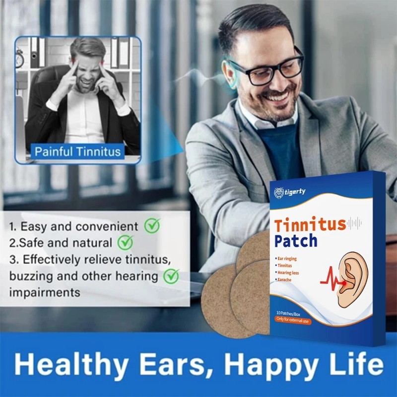 10pcs Tinnitus Relief for Ringing Ears Effectively Reduce Ear Noise