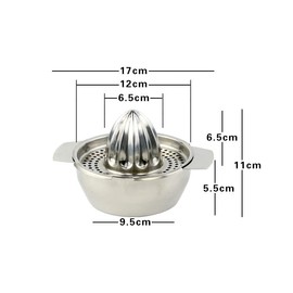 Stainless Steel Lemon Squeezers, Manual Juicer Lime Citrus Orange Fruit Hand Press Squeezer