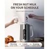 Cayga 40oz Nut Milk Maker Machine Stainless Steel Soy Milk