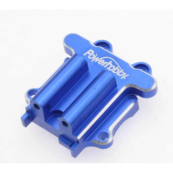 Powerhobby Aluminum Front Gear Box Blue for Arrma Granite/Mojave GROM