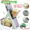 QYKIC Upgrade Safe Mandoline Slicer for Kitchen, Chopper Vegetable Cutter,