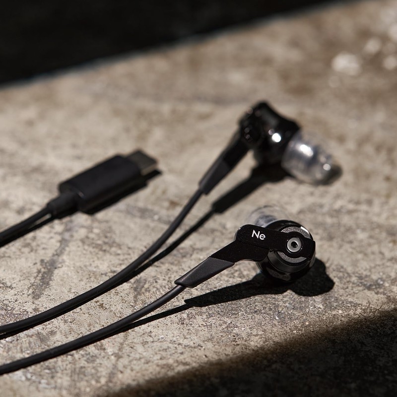 Radius HP-NHR21C High Resolution Compatible USB-C Earphones, Ne New Ear,