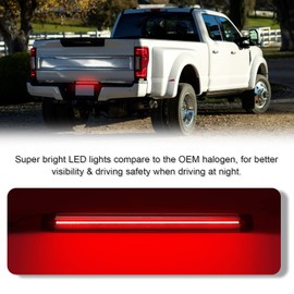 SHINEFIT LED Rear Truck Tailgate Light Bar Compatible with 4th Gen F250 F350 F450 Super Duty DRW 2017-2024, Replace OEM Tail Gate Light HC3Z13A613C