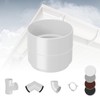 Gutter System - 90 mm Plastic PVC, Selection Components -