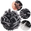BTYMS 4 Pieces Shower Loofahs Bath Scrunchies 75g/pcs Large Bath
