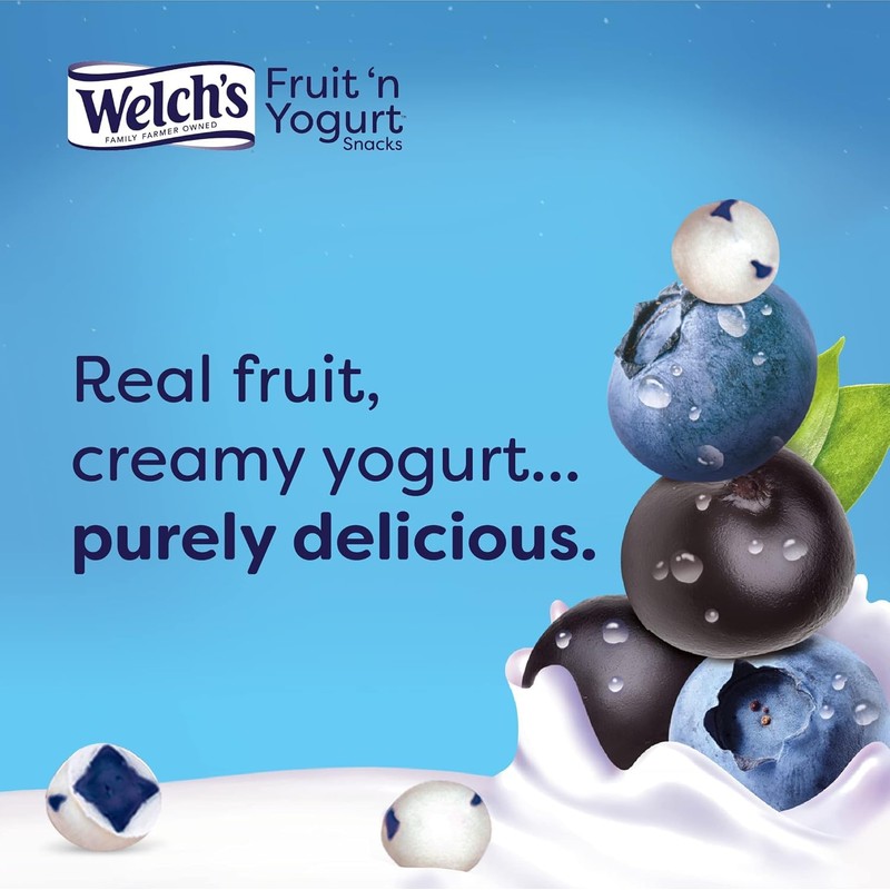 Welch's Blueberry-Acai Fruit 'n' Yogurt Snacks 5.6oz, one box