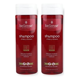 Be Sense Shampoo Chile Y Romero 400ml Pack 2 Piezas