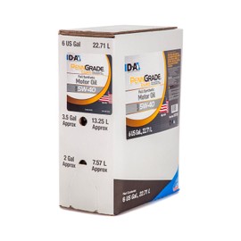 PENNGRADE 61315, Euro Full Synthetic Motor Oil SAE 5W-40, 6 Gallon