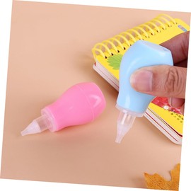 FRCOLOR Nasal for Mucus Removal Light Sucker Soft Spout for Gentle Congestion Relief Easy to Use Clean for Newborns