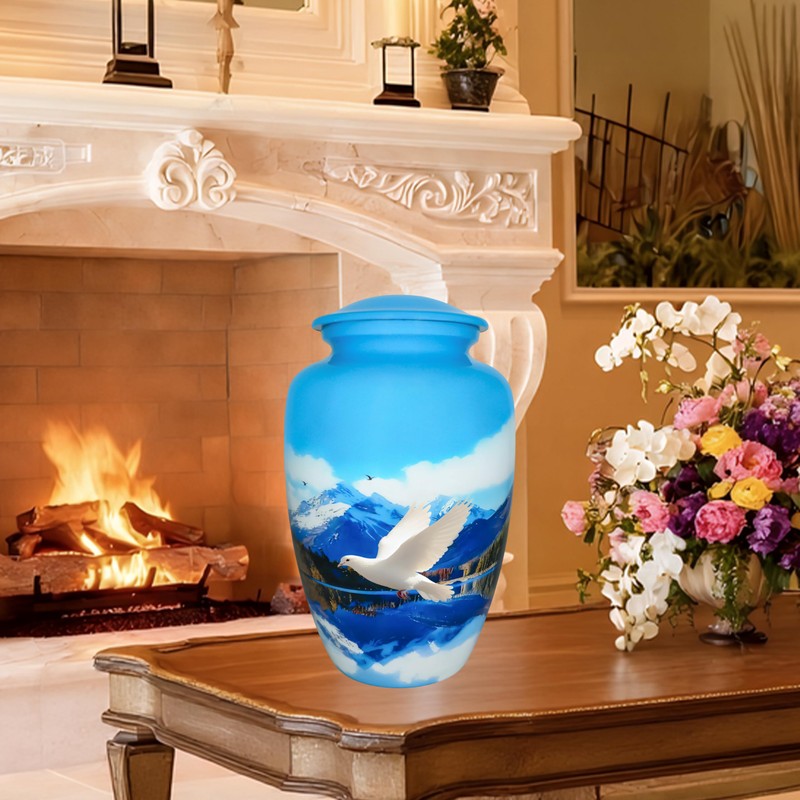 NANIURN Urns for Human Ashes Adult Female/Men, Funeral Urns for