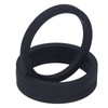 4 Pcs Silent Crossover Rings Rubber Shock Absorber Silencer Ring