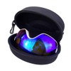 Hanperal Big Large Hard Sports Glasses Case, SKI Snowboard Snow