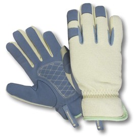 Clip Gloves Ladies Capability Stylish Medium Duty Gardening Keep Hands Dry Size: Small