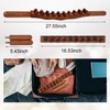 Wood Therapy Guasha Wood Stick Massage Tools, Lymphatic Drainage Massage
