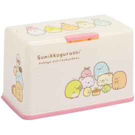 Skater MKST1NAG-A Antibacterial Mask Stocker, Lift Type, Sumikko Gurashi, Holds Approximately 60 Sheets