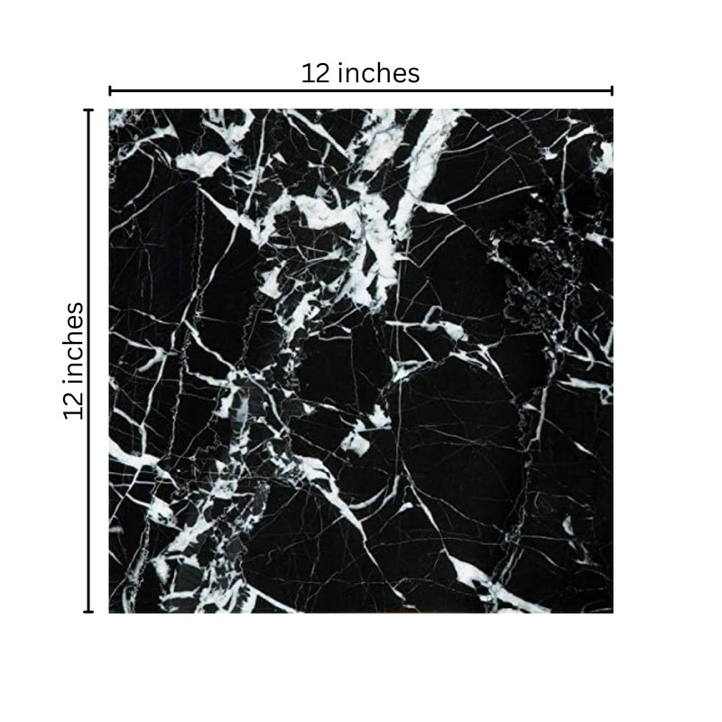 Tenedos China Black Marble 12x12 Polished Tile – Natural Stone
